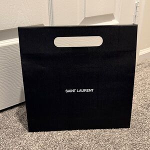 Saint Laurent Black Shopping Bag